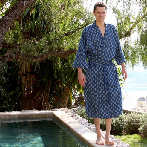 Kimono Kyoto - KIMONOS HOMMES YUKATA - Tortue de Mer