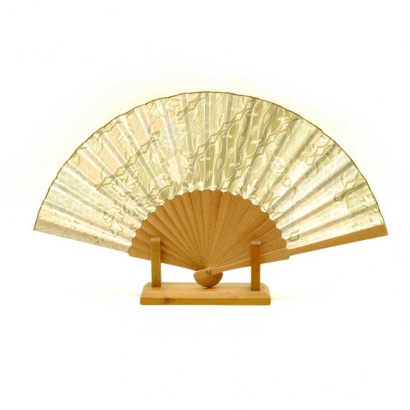 Eventail soie Brazil - SILK FAN - Tortue de Mer