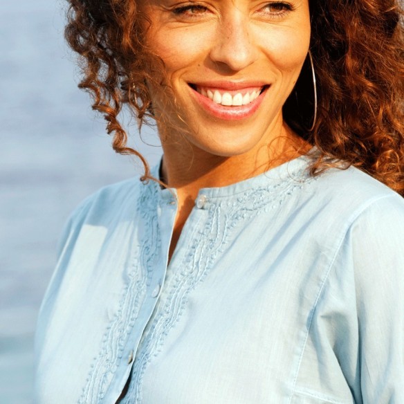 Tunique indienne bleu ciel - Tuniques indiennes - Tortue de Mer