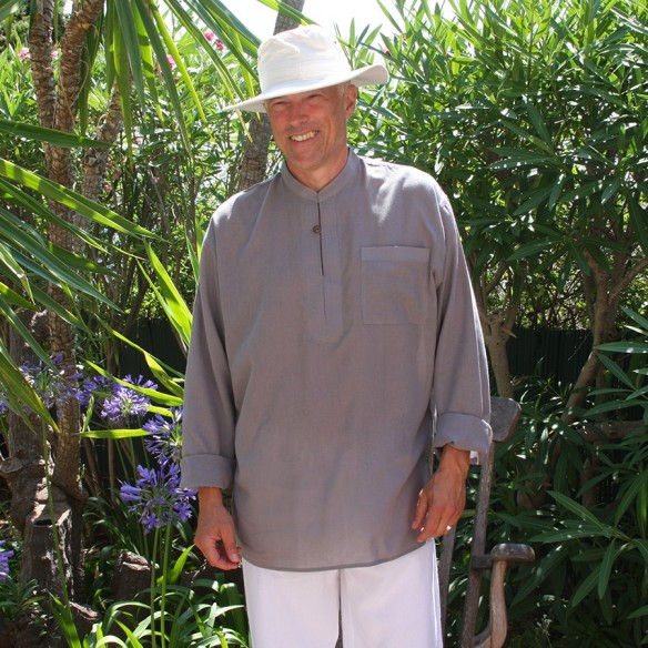 Tunique col mao avec poche - TUNIQUES D’ÉTÉ HOMME - Tortue de Mer