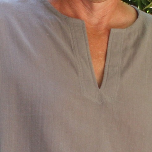 Tunisian collar shirt - MENS SUMMER SHIRTS - Tortue de Mer