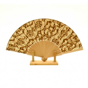 Eventail soie Bali - BIJOUX & ACCESSOIRES -