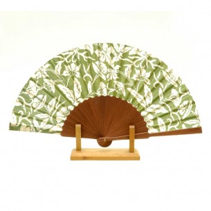 Eventail soie tropic - BIJOUX & ACCESSOIRES -