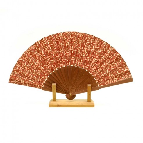 Eventail soie Fuego - EVENTAILS - Tortue de Mer