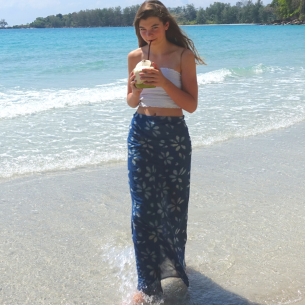 Paréo indigo - PARÉOS -