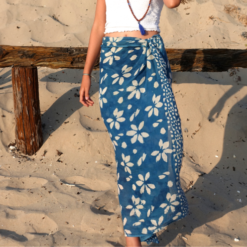 Paréo indigo - PARÉOS -