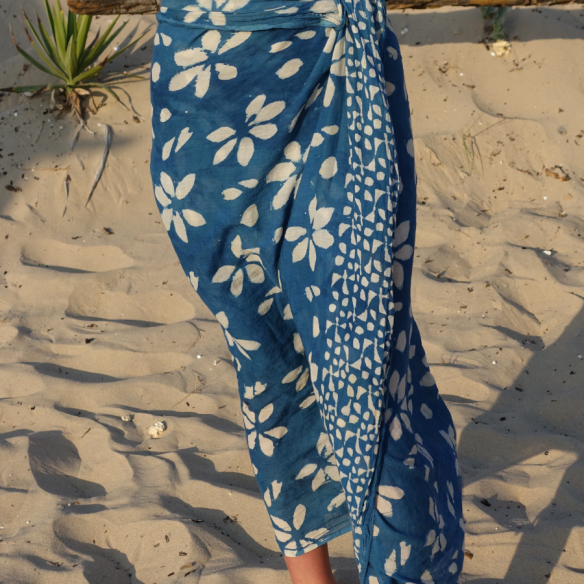 Paréo indigo - PARÉOS -