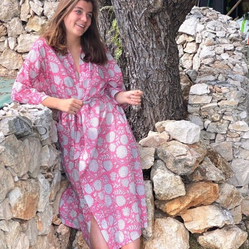 Kimono Kimiko - KIMONO YUKATA FEMMES - Tortue de Mer