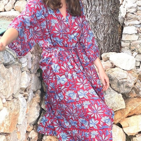 Kimono Isuko - KIMONO YUKATA FEMMES - Tortue de Mer