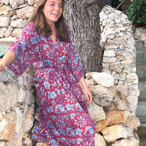 Kimono Isuko - KIMONO YUKATA FEMMES - Tortue de Mer