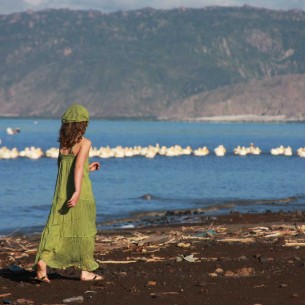 Robe longue d'été verte - Robes longues été - Tortue de Mer