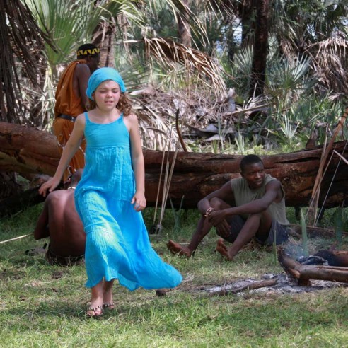 Robe longue d'été turquoise - Robes longues été - Tortue de Mer