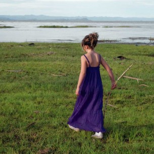 Robe longue d'été aubergine - Robes longues été - Tortue de Mer 2