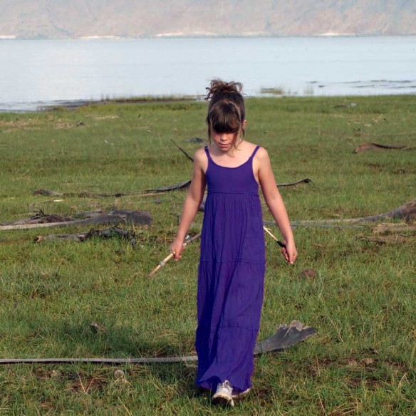 Robe longue d'été aubergine - Robes longues été - Tortue de Mer