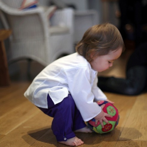 Tunique d'été brodée pour bébé - TUNIQUES - Tortue de Mer