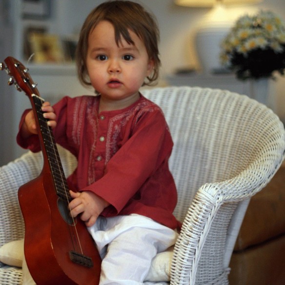 Tunique d'été brodée pour bébé - TUNIQUES - Tortue de Mer