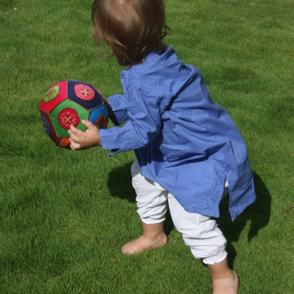 Tunique longue brodée pour bébé - TUNIQUES - Tortue de Mer