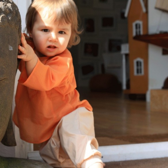 Tunique coton pour bébé - TUNIQUES - Tortue de Mer