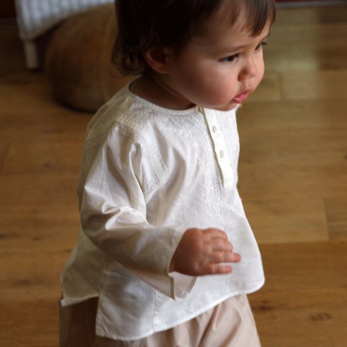 Tunique coton pour bébé - TUNIQUES - Tortue de Mer