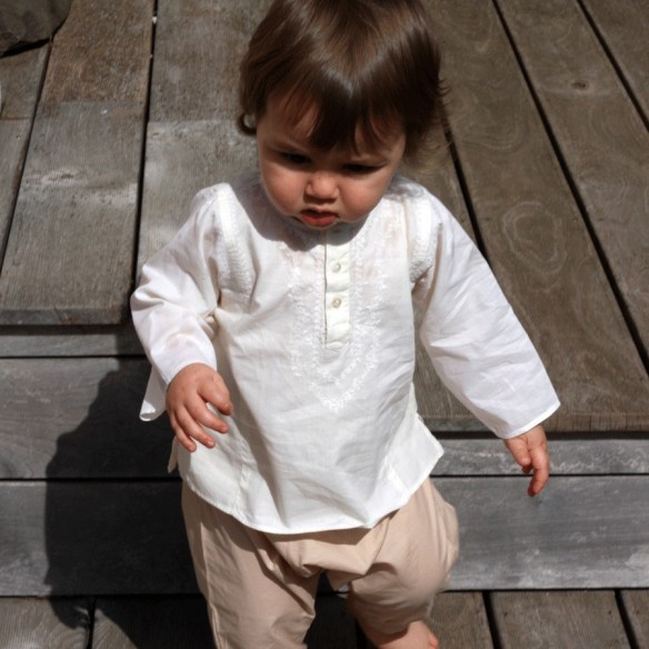 Tunique coton pour bébé - TUNIQUES - Tortue de Mer