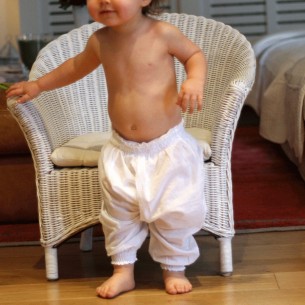 Sarouel en voile de coton pour bébé - SAROUELS ET PANTALONS - Tortue de Mer 2