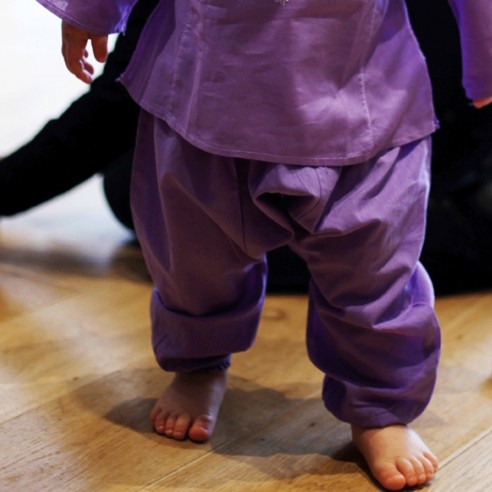 Sarouel en voile de coton pour bébé - SAROUELS ET PANTALONS - Tortue de Mer