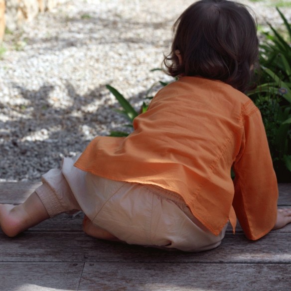 Sarouel bébé en coton - SAROUELS ET PANTALONS - Tortue de Mer