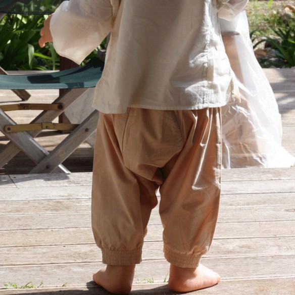 Sarouel bébé en coton - SAROUELS ET PANTALONS - Tortue de Mer