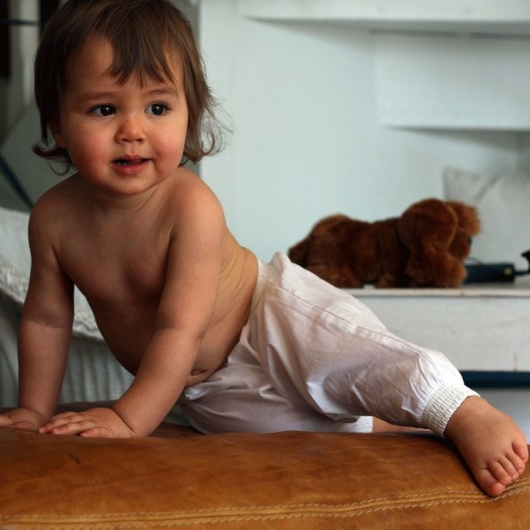 Cotton sarouel trousers - SAROUELS & TROUSERS - Tortue de Mer