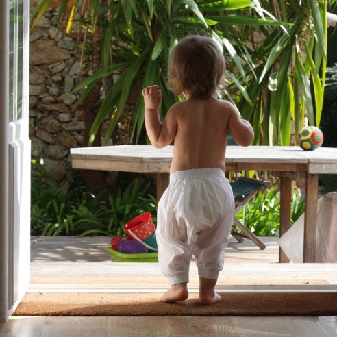 Cotton sarouel trousers - SAROUELS & TROUSERS - Tortue de Mer