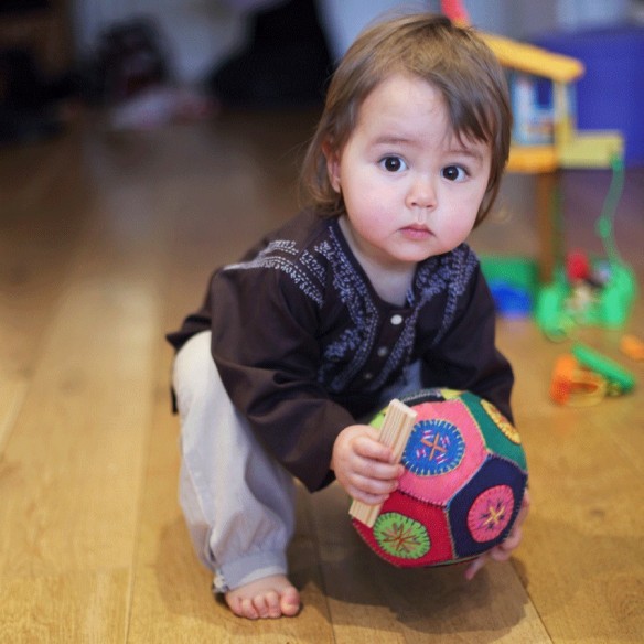 Pantalon bébé en coton - SAROUELS ET PANTALONS - Tortue de Mer