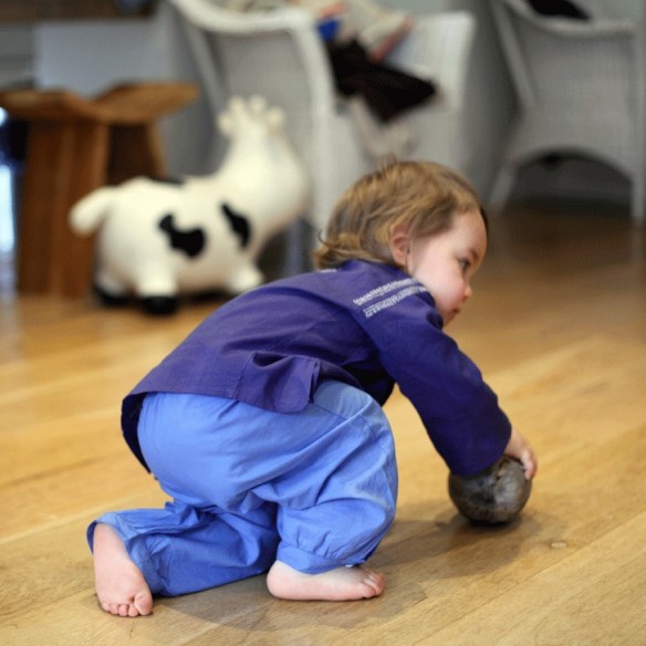 Pantalon bébé en coton - SAROUELS ET PANTALONS - Tortue de Mer