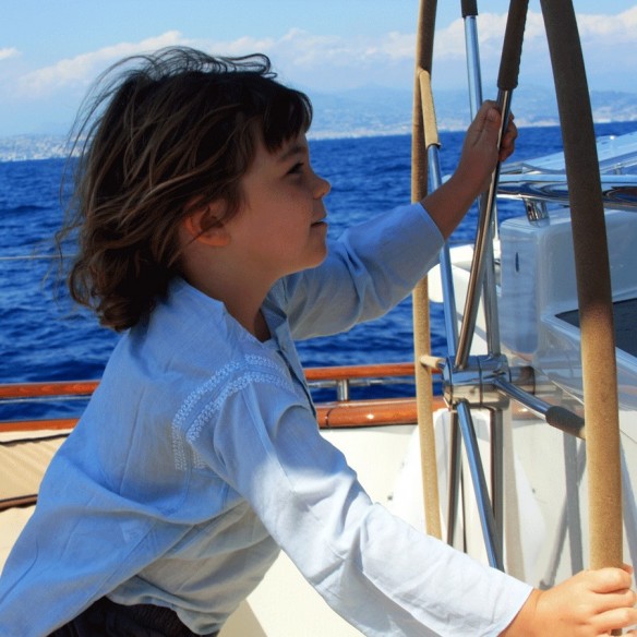 Tunique d'été brodée - TUNIQUES - Tortue de Mer