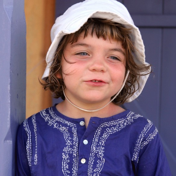 Tunique d'été brodée - TUNIQUES - Tortue de Mer