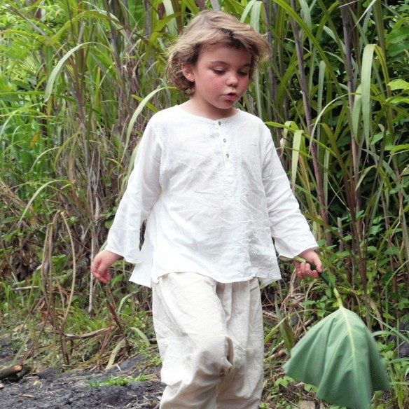 Tunique d'été brodée - TUNIQUES - Tortue de Mer