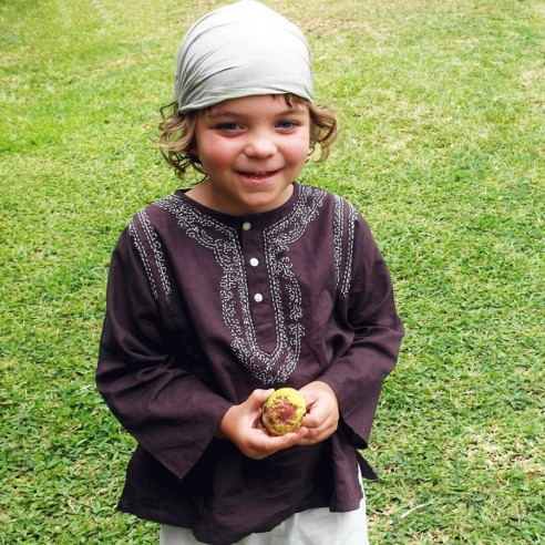 Tunique d'été brodée - TUNIQUES - Tortue de Mer