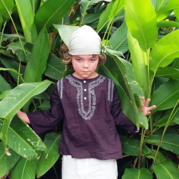 Summer kaftan - KAFTANS & TUNICS - Tortue de Mer