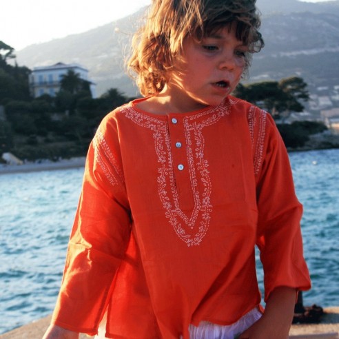 Summer kaftan - KAFTANS & TUNICS - Tortue de Mer