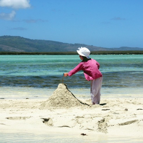 Tunique d'été brodée - TUNIQUES - Tortue de Mer