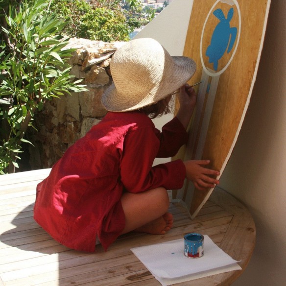 Tunique enfant broderies fleurs - TUNIQUES - Tortue de Mer