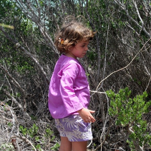 Tunique enfant broderies fleurs - TUNIQUES - Tortue de Mer