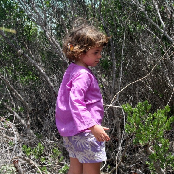 Tunique enfant broderies fleurs - TUNIQUES - Tortue de Mer