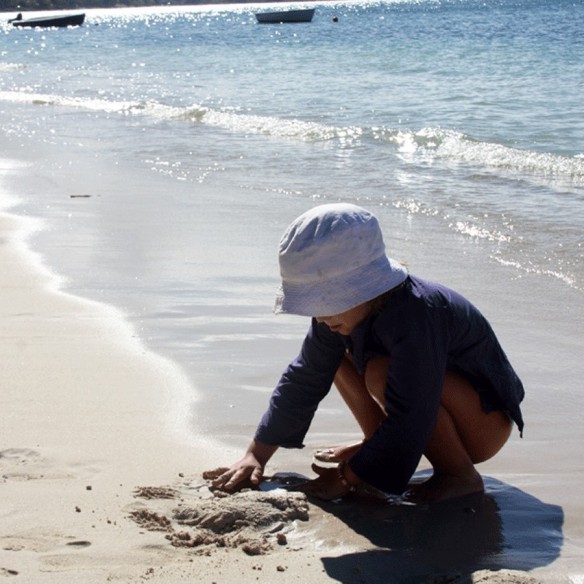 Tunique enfant broderies fleurs - TUNIQUES - Tortue de Mer