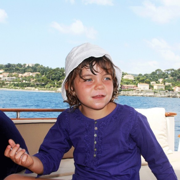 Tunique brodée longue pour enfant - TUNIQUES - Tortue de Mer