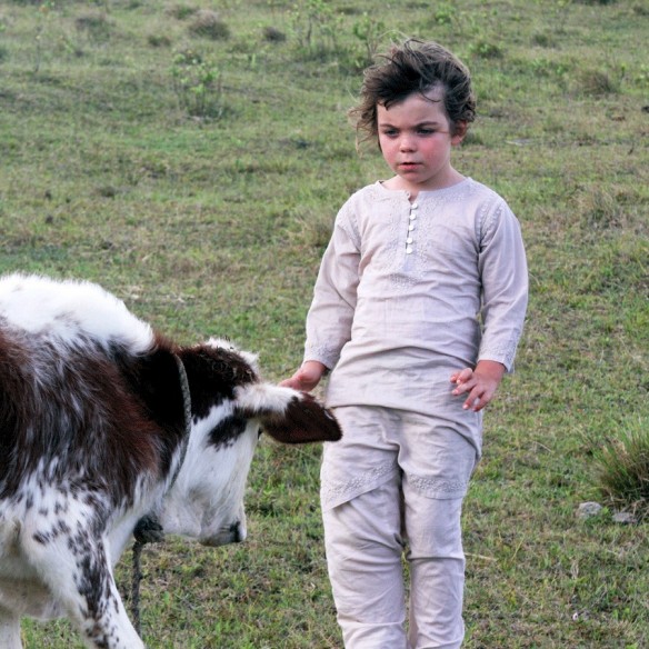 Tunique brodée longue pour enfant - TUNIQUES - Tortue de Mer