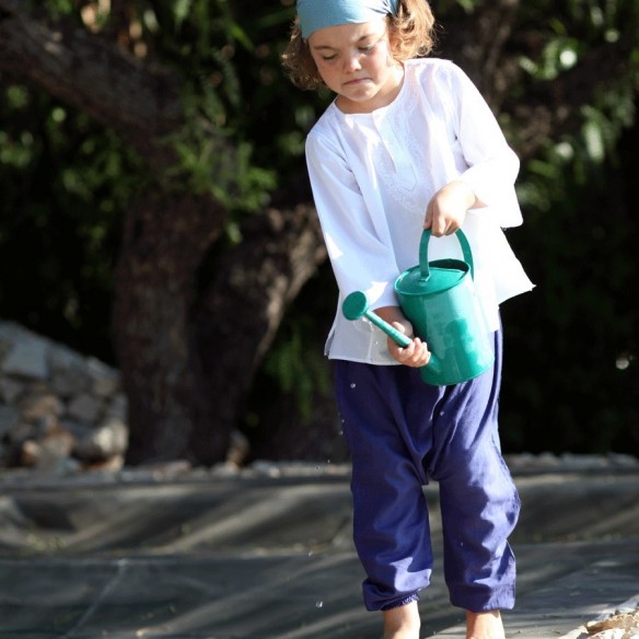 Sarouel enfant en voile de coton - SAROUELS ET PANTALONS - Tortue de Mer