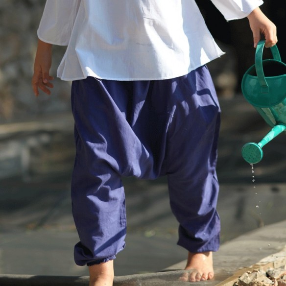 Sarouel enfant en voile de coton - SAROUELS ET PANTALONS - Tortue de Mer
