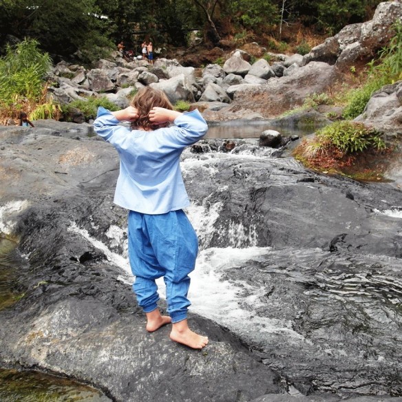 Sarouel enfant en voile de coton - SAROUELS ET PANTALONS - Tortue de Mer