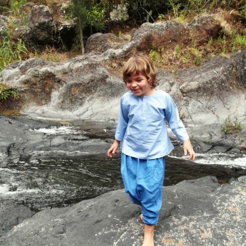 Sarouel enfant en voile de coton - SAROUELS ET PANTALONS - Tortue de Mer