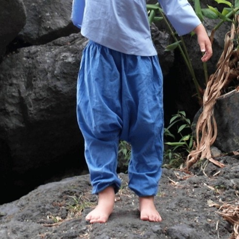 Sarouel enfant en voile de coton - SAROUELS ET PANTALONS - Tortue de Mer